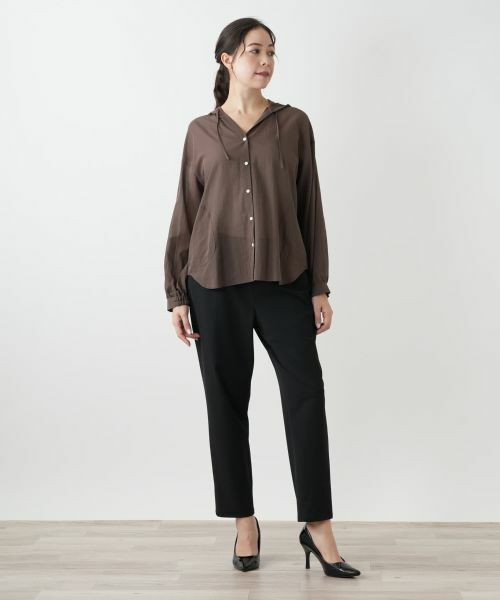 Leilian PLUS HOUSE / レリアンプラスハウス シャツ・ブラウス | フーディーブラウス【NEMIKA】 | 詳細7