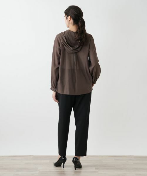 Leilian PLUS HOUSE / レリアンプラスハウス シャツ・ブラウス | フーディーブラウス【NEMIKA】 | 詳細9