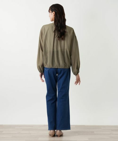 Leilian PLUS HOUSE / レリアンプラスハウス その他アウター | ギャザージップジャケット【NEMIKA】 | 詳細12