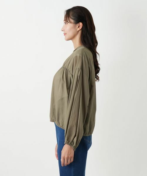 Leilian PLUS HOUSE / レリアンプラスハウス その他アウター | ギャザージップジャケット【NEMIKA】 | 詳細14