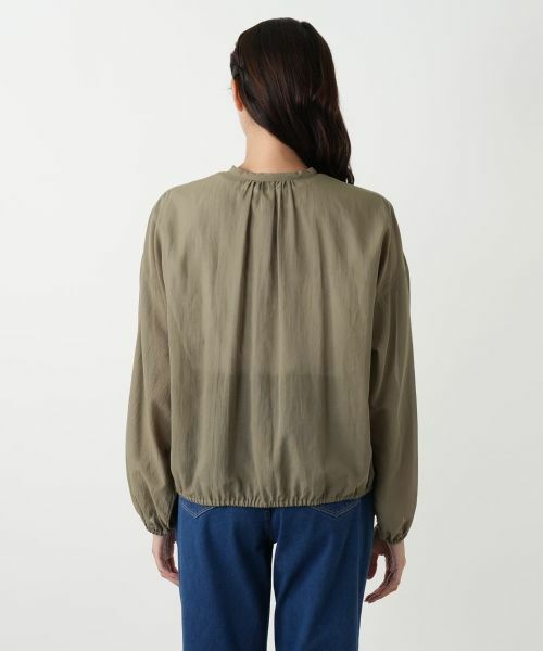 Leilian PLUS HOUSE / レリアンプラスハウス その他アウター | ギャザージップジャケット【NEMIKA】 | 詳細15