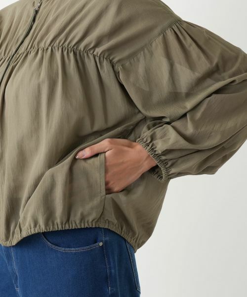 Leilian PLUS HOUSE / レリアンプラスハウス その他アウター | ギャザージップジャケット【NEMIKA】 | 詳細19