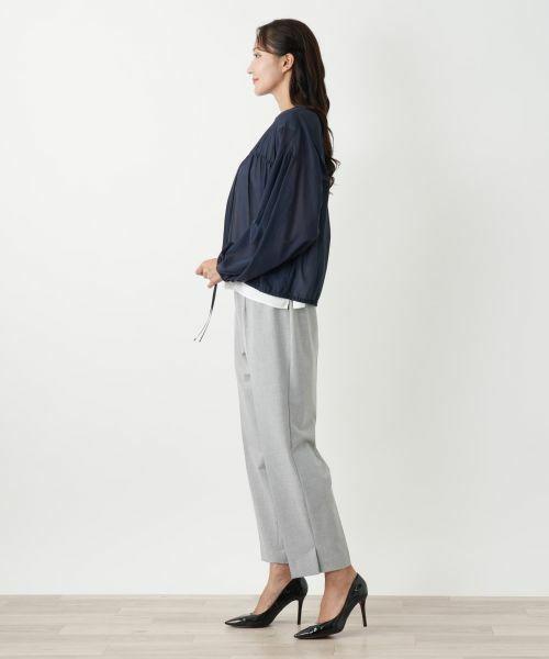 Leilian PLUS HOUSE / レリアンプラスハウス その他アウター | ギャザージップジャケット【NEMIKA】 | 詳細5