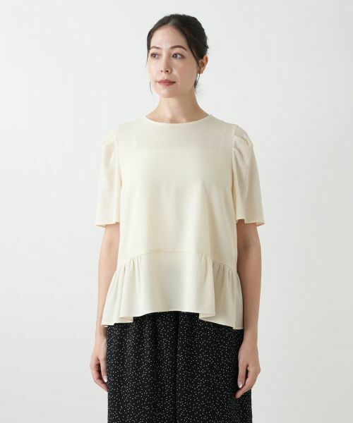 Leilian PLUS HOUSE / レリアンプラスハウス シャツ・ブラウス | ペプラムブラウス【BOURGE】 | 詳細10