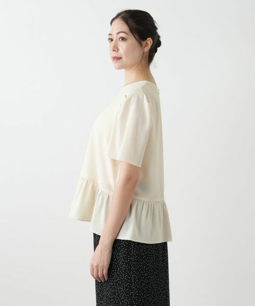 Leilian PLUS HOUSE / レリアンプラスハウス シャツ・ブラウス | ペプラムブラウス【BOURGE】 | 詳細11