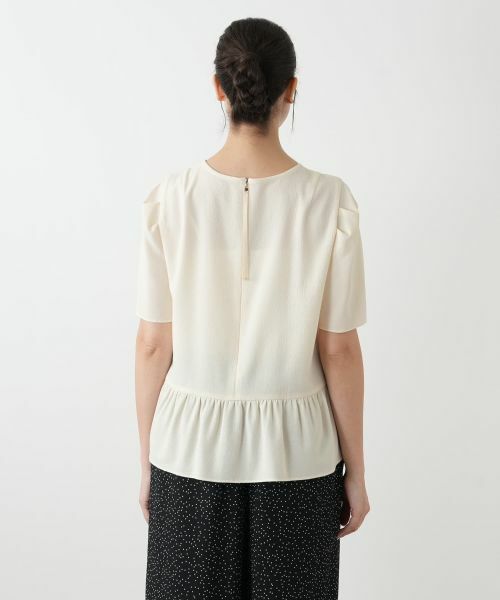 Leilian PLUS HOUSE / レリアンプラスハウス シャツ・ブラウス | ペプラムブラウス【BOURGE】 | 詳細12
