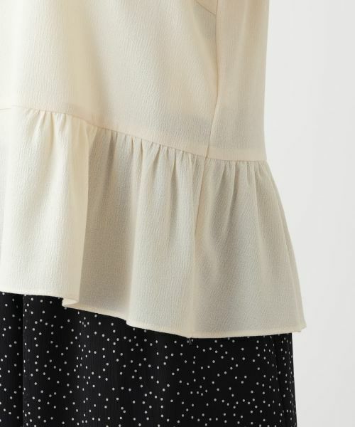 Leilian PLUS HOUSE / レリアンプラスハウス シャツ・ブラウス | ペプラムブラウス【BOURGE】 | 詳細16