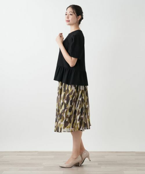 Leilian PLUS HOUSE / レリアンプラスハウス シャツ・ブラウス | ペプラムブラウス【BOURGE】 | 詳細2