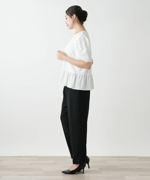 Leilian PLUS HOUSE / レリアンプラスハウス シャツ・ブラウス | ペプラムブラウス【BOURGE】 | 詳細5