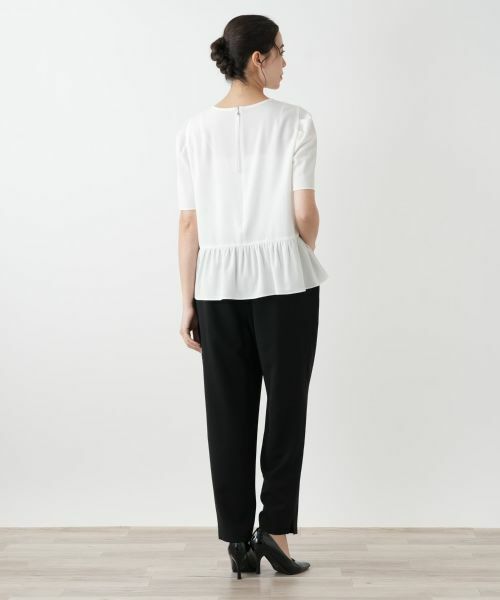 Leilian PLUS HOUSE / レリアンプラスハウス シャツ・ブラウス | ペプラムブラウス【BOURGE】 | 詳細6