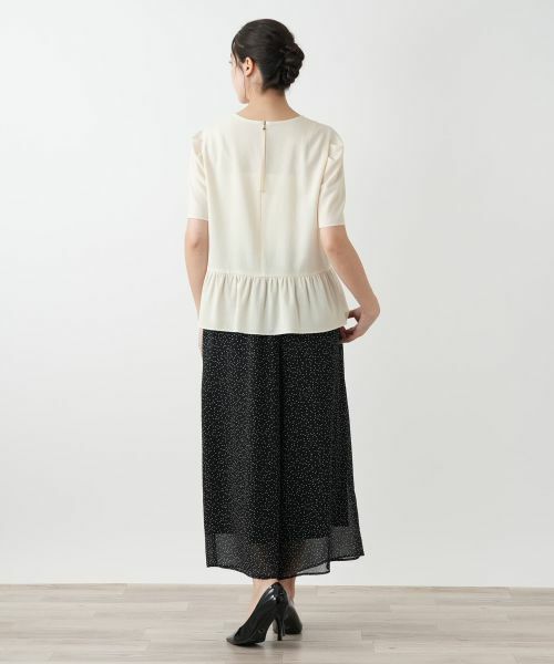 Leilian PLUS HOUSE / レリアンプラスハウス シャツ・ブラウス | ペプラムブラウス【BOURGE】 | 詳細9