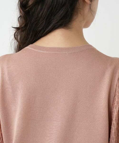 Leilian PLUS HOUSE / レリアンプラスハウス ニット・セーター | ボリュームスリーブニット【BOURGE】 | 詳細14