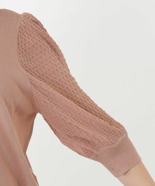 Leilian PLUS HOUSE / レリアンプラスハウス ニット・セーター | ボリュームスリーブニット【BOURGE】 | 詳細15