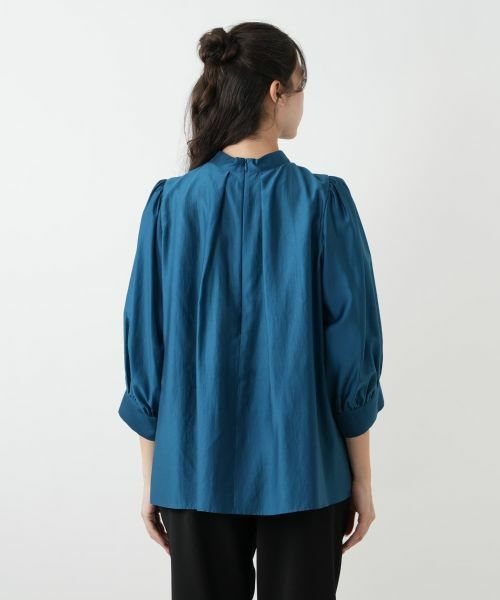 Leilian PLUS HOUSE / レリアンプラスハウス シャツ・ブラウス | タックブラウス【BOURGE】 | 詳細12