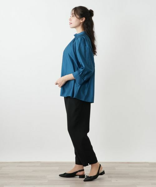 Leilian PLUS HOUSE / レリアンプラスハウス シャツ・ブラウス | タックブラウス【BOURGE】 | 詳細8