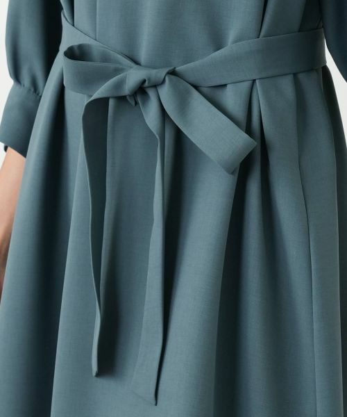 Leilian PLUS HOUSE / レリアンプラスハウス ドレス | スタンドカラーワンピース【BOURGE】 | 詳細16
