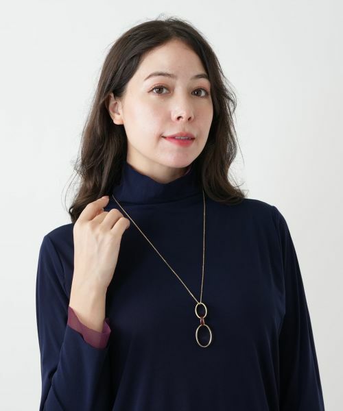 Leilian PLUS HOUSE / レリアンプラスハウス ネックレス・ペンダント・チョーカー | 2WAYリングネックレス【VB×L】 | 詳細4