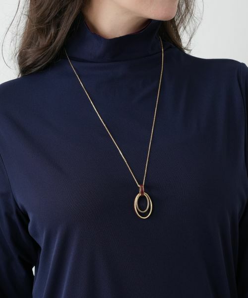 Leilian PLUS HOUSE / レリアンプラスハウス ネックレス・ペンダント・チョーカー | 2WAYリングネックレス【VB×L】 | 詳細6