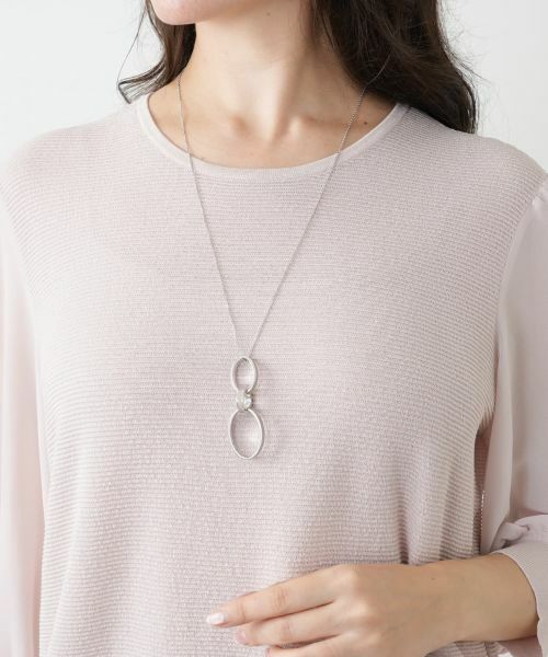 Leilian PLUS HOUSE / レリアンプラスハウス ネックレス・ペンダント・チョーカー | 2WAYリングネックレス【VB×L】 | 詳細8