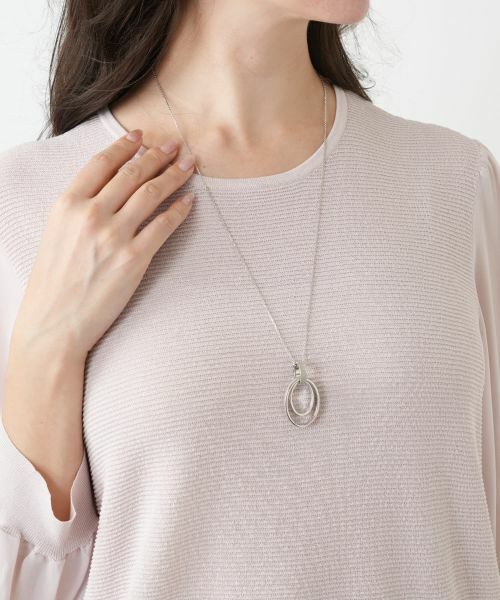 Leilian PLUS HOUSE / レリアンプラスハウス ネックレス・ペンダント・チョーカー | 2WAYリングネックレス【VB×L】 | 詳細9