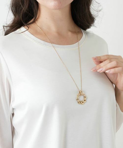 Leilian PLUS HOUSE / レリアンプラスハウス ネックレス・ペンダント・チョーカー | リングモチーフネックレス【VB×L】 | 詳細6