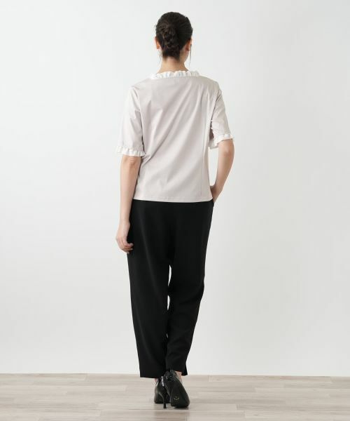 Leilian PLUS HOUSE / レリアンプラスハウス カットソー | スクエアネックカットソー【BOURGE】 | 詳細9