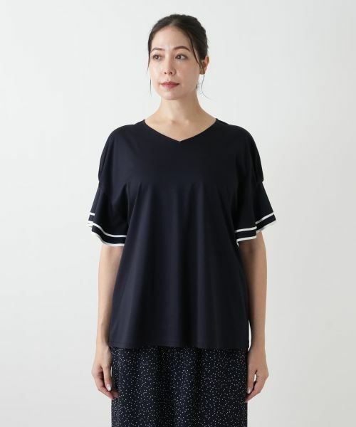 Leilian PLUS HOUSE / レリアンプラスハウス カットソー | フレアスリーブカットソー【BOURGE】 | 詳細10