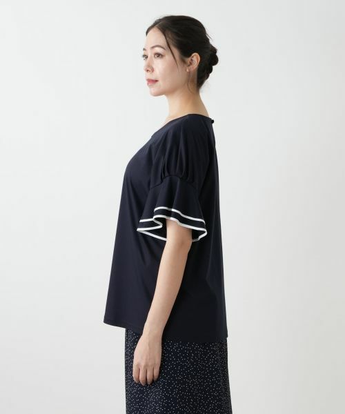 Leilian PLUS HOUSE / レリアンプラスハウス カットソー | フレアスリーブカットソー【BOURGE】 | 詳細11