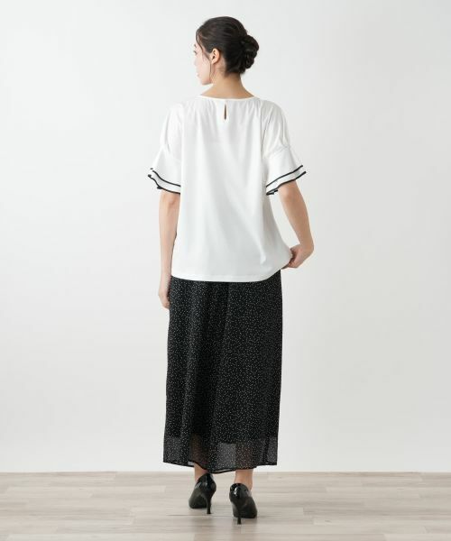 Leilian PLUS HOUSE / レリアンプラスハウス カットソー | フレアスリーブカットソー【BOURGE】 | 詳細3