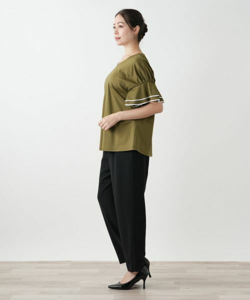 Leilian PLUS HOUSE / レリアンプラスハウス カットソー | フレアスリーブカットソー【BOURGE】 | 詳細5