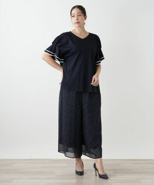 Leilian PLUS HOUSE / レリアンプラスハウス カットソー | フレアスリーブカットソー【BOURGE】 | 詳細7