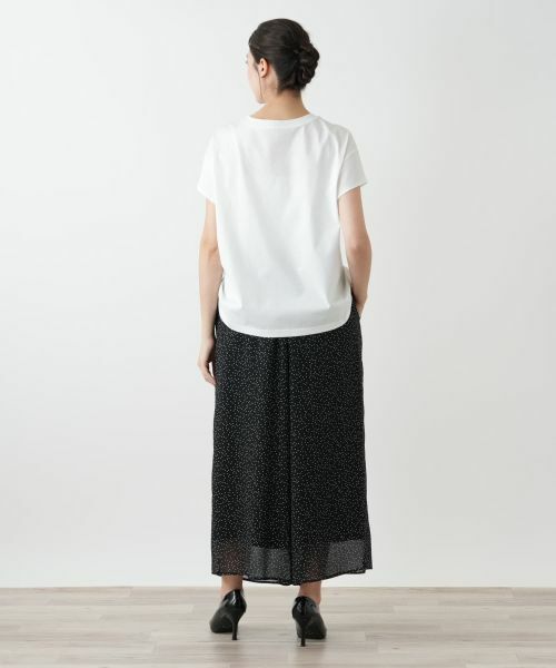 Leilian PLUS HOUSE / レリアンプラスハウス カットソー | サイドドレープカットソー【BOURGE】 | 詳細12