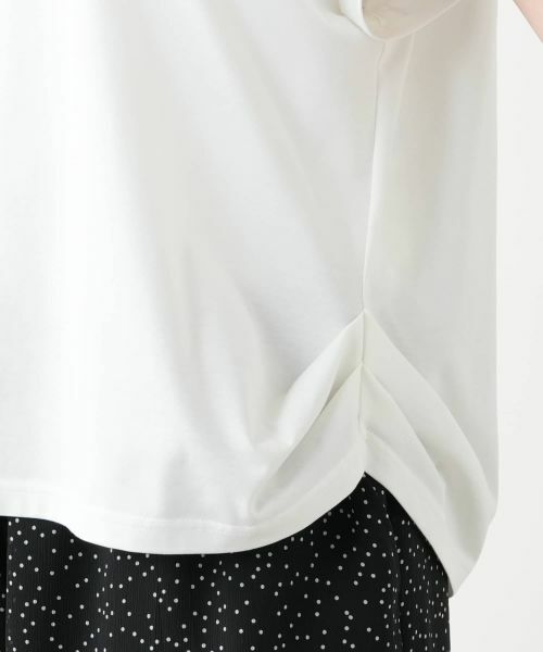 Leilian PLUS HOUSE / レリアンプラスハウス カットソー | サイドドレープカットソー【BOURGE】 | 詳細19