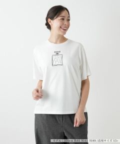 Leilian PLUS HOUSE / レリアンプラスハウス Tシャツ | パフュームボトル刺繍カットソー【NEMIKA】