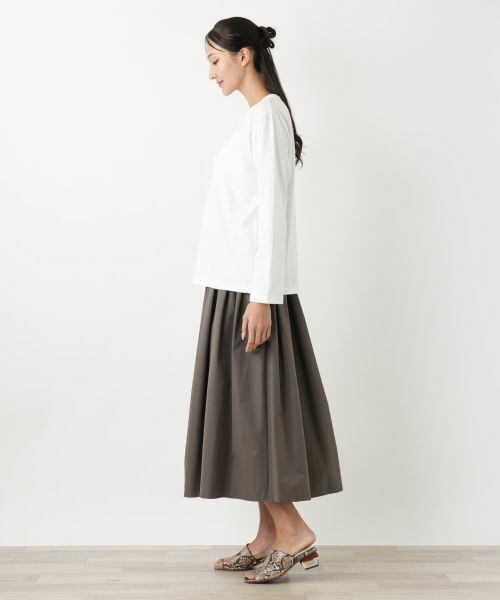 Leilian PLUS HOUSE / レリアンプラスハウス Tシャツ | 長袖カットソー【NEMIKA】 | 詳細2