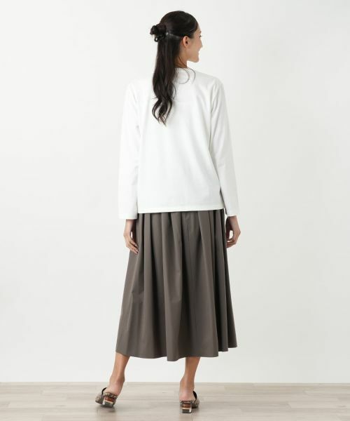 Leilian PLUS HOUSE / レリアンプラスハウス Tシャツ | 長袖カットソー【NEMIKA】 | 詳細3