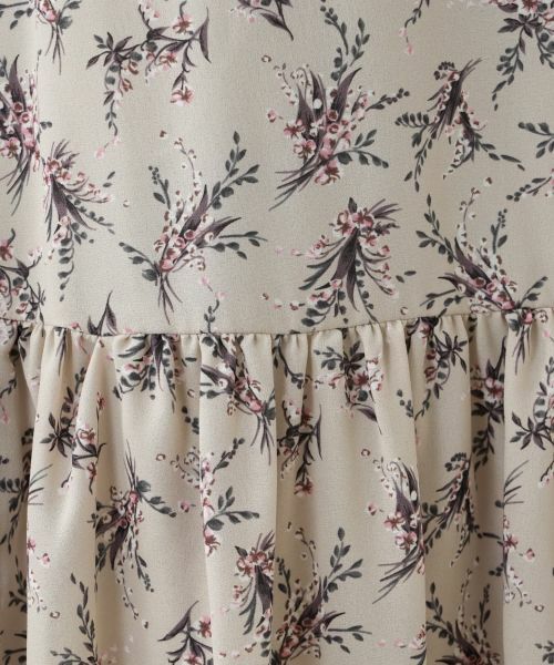 Leilian PLUS HOUSE / レリアンプラスハウス ミニ・ひざ丈スカート | フラワー柄ロングスカート【BOURGE】 | 詳細14