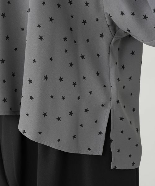 Leilian PLUS HOUSE / レリアンプラスハウス シャツ・ブラウス | 星柄プリントブラウス【NEMIKA】 | 詳細13