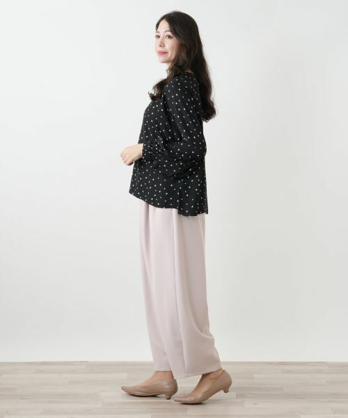 Leilian PLUS HOUSE / レリアンプラスハウス シャツ・ブラウス | 星柄プリントブラウス【NEMIKA】 | 詳細2