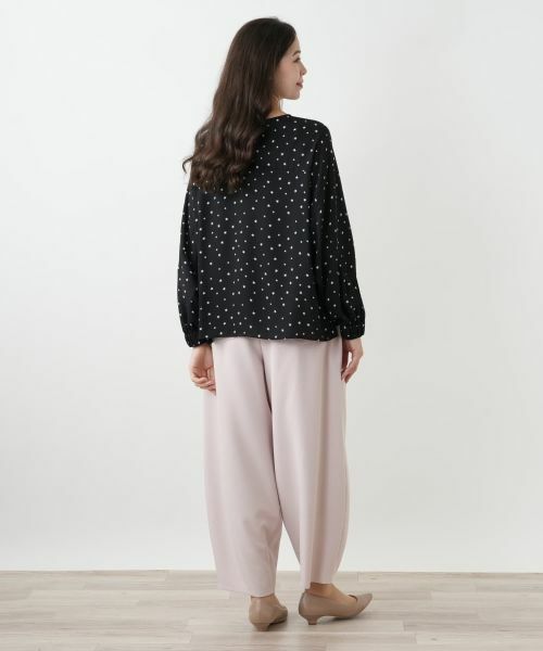 Leilian PLUS HOUSE / レリアンプラスハウス シャツ・ブラウス | 星柄プリントブラウス【NEMIKA】 | 詳細3