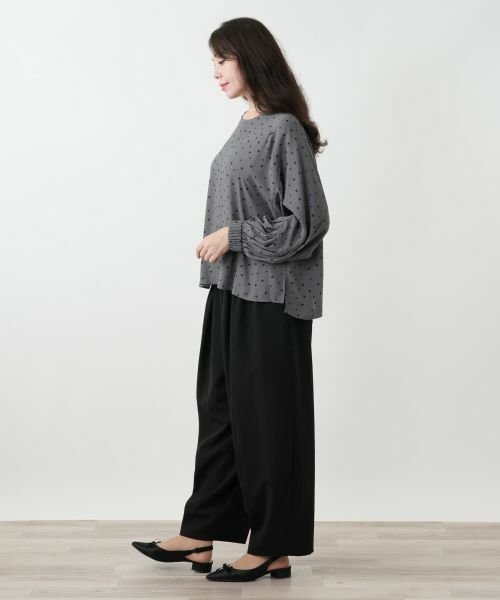 Leilian PLUS HOUSE / レリアンプラスハウス シャツ・ブラウス | 星柄プリントブラウス【NEMIKA】 | 詳細5