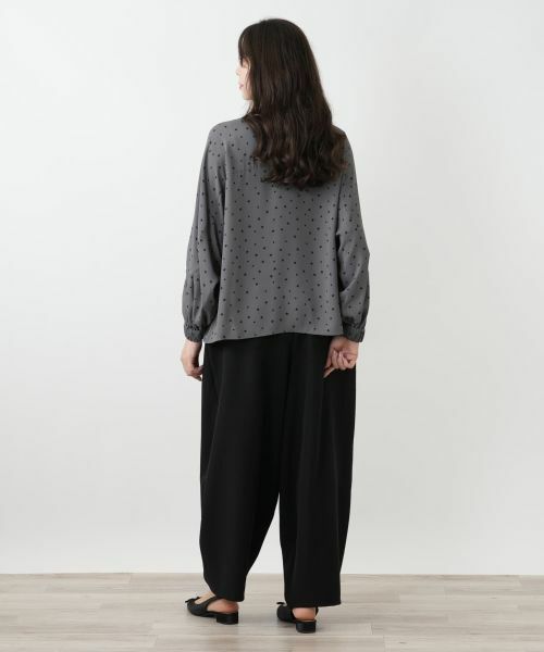 Leilian PLUS HOUSE / レリアンプラスハウス シャツ・ブラウス | 星柄プリントブラウス【NEMIKA】 | 詳細6