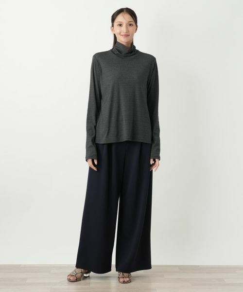 Leilian PLUS HOUSE / レリアンプラスハウス カットソー | ハイネックカットソー【NEMIKA】 | 詳細4