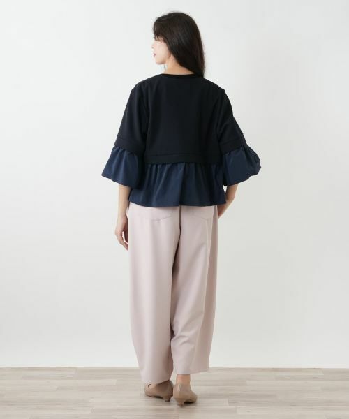 Leilian PLUS HOUSE / レリアンプラスハウス テーラードジャケット | 異素材切替ジャケット【NEMIKA】 | 詳細6