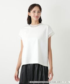 Leilian PLUS HOUSE / レリアンプラスハウス カットソー | ショートスリーブカットソー【NEMIKA】