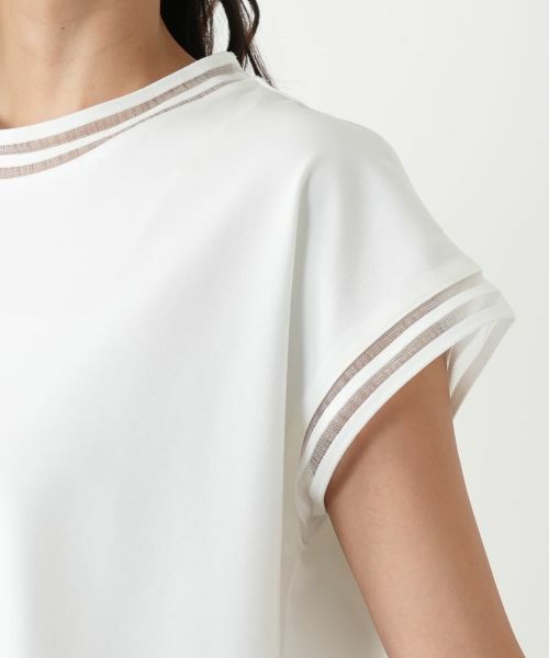 Leilian PLUS HOUSE / レリアンプラスハウス カットソー | ショートスリーブカットソー【NEMIKA】 | 詳細12