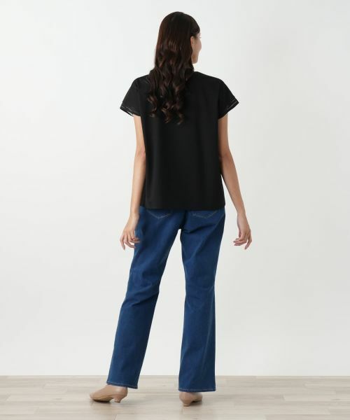 Leilian PLUS HOUSE / レリアンプラスハウス カットソー | ショートスリーブカットソー【NEMIKA】 | 詳細3