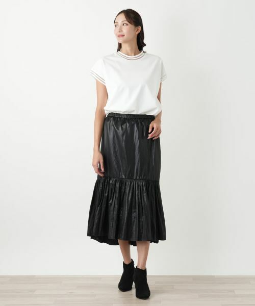 Leilian PLUS HOUSE / レリアンプラスハウス カットソー | ショートスリーブカットソー【NEMIKA】 | 詳細4