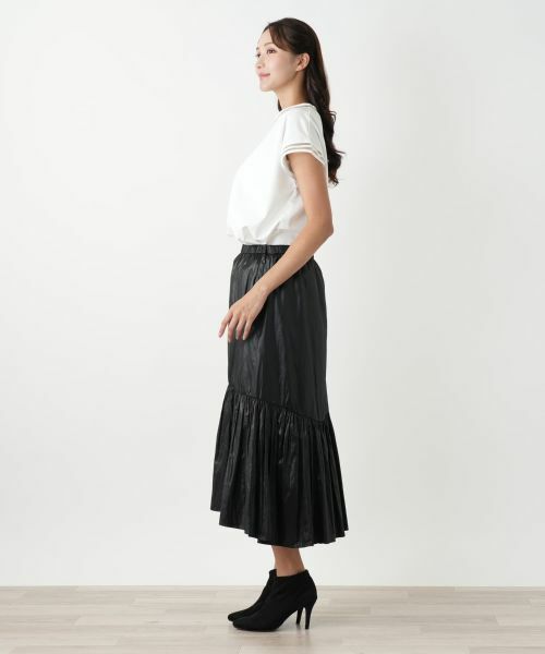 Leilian PLUS HOUSE / レリアンプラスハウス カットソー | ショートスリーブカットソー【NEMIKA】 | 詳細5