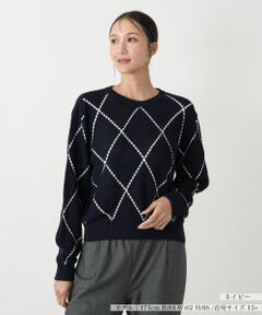 Leilian PLUS HOUSE / レリアンプラスハウス ニット・セーター | ニットプルオーバー【NEMIKA】